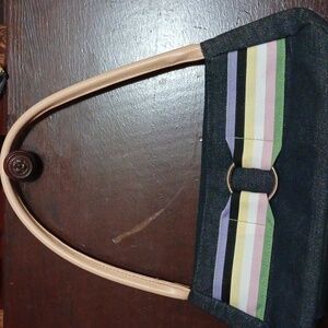 Vintage 90s 00s Victoria Secret denim mini purse